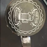 Rustic Wooden Barrel Mug: Large Coffee & Beer Delight photo review