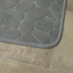 Luxurious Microfiber Pebble Mat for Stylish Home Comfort photo review
