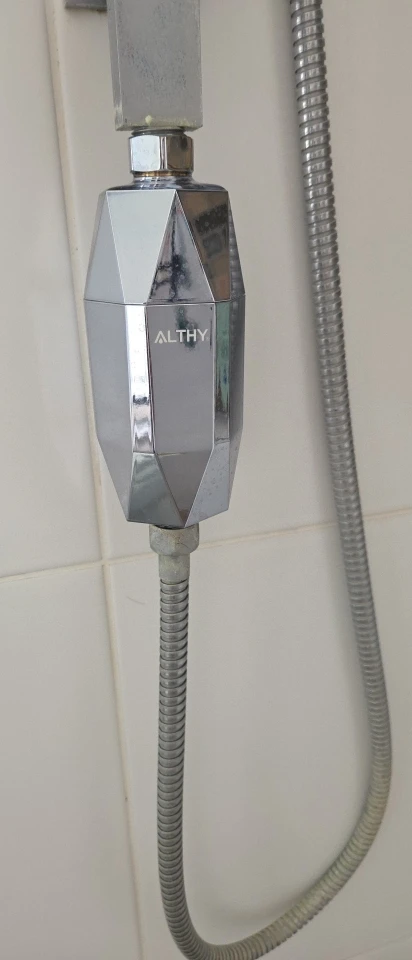 Transform Your Shower: ALTHY Vitamin C Water Filter photo review