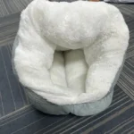 Cozy Plush Dog Bed Sofa for Small & Medium Pets - Machine Washable photo review