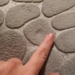 Luxurious Microfiber Pebble Mat for Stylish Home Comfort photo review