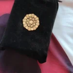 Elegant Black Geometric Prayer Mat - Fade Resistant & Washable photo review