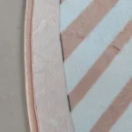 VIKAMA Round Summer Rug Coffee Table Sofa Cushion Living Room Bedroom Study Floor Mat Bedside Rug Easy to Clean Home Decoration photo review