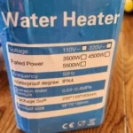 ZARTSEN Instant Water Heater - Fast & Portable Hot Water Solution photo review