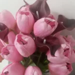 Elegant 5 PCS Calla Lily Faux Flowers for Timeless Decor photo review