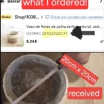 Handwoven Straw Flower Basket - Nordic Pastoral Decor photo review