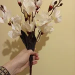 Elegant Magnolia Silk Flower Set - 5 Forks, 20 Heads for Home Decor photo review