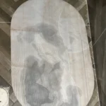 Bathroom Carpet Non-slip Strong Absorbent Floor Mats Home Decor Beige Stripes Bath Mat Toilet Entrance Area Rug Alfombra De Baño photo review