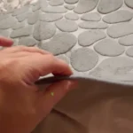 Luxurious Microfiber Pebble Mat for Stylish Home Comfort photo review