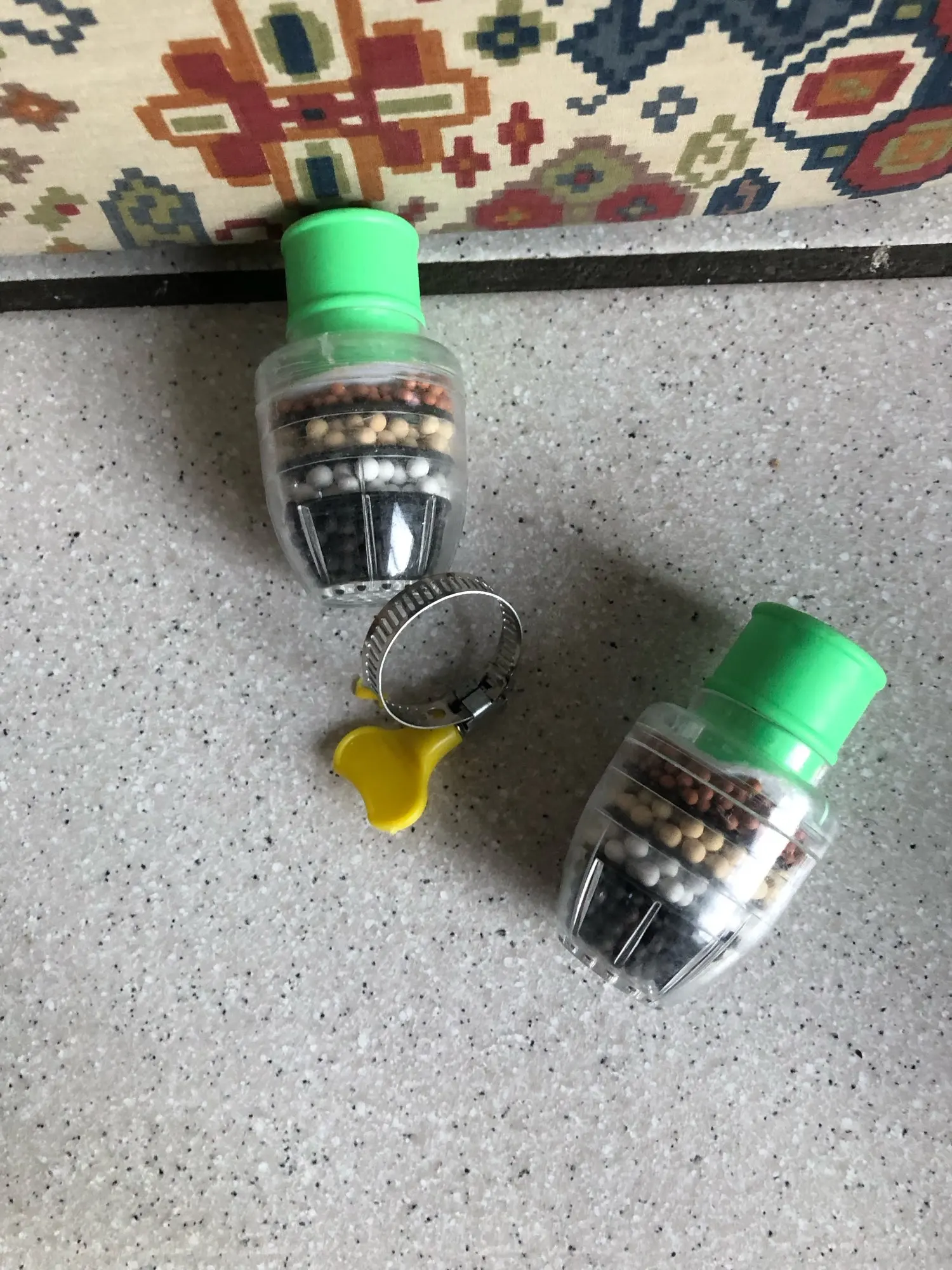 6 Layers Water Filter Tap Purifier Medical Stone Coconut Charcoal Nozzle For Faucet Kitchen Accessories Household Water Filter photo review