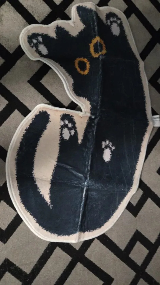 Charming Cartoon Rug: Washable, Anti-Slip & Ultra-Soft Home Mat photo review