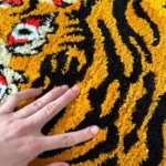 Customizable Anti-Slip Animal Print Area Rug for Home & Travel photo review