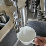 HOMFISH Stainless Steel Faucet Tap Water Filter Purifier System, NSF Certified Reduces Lead, Chlorine & Bad Taste Kitchen photo review