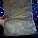 Luxurious Microfiber Pebble Mat for Stylish Home Comfort photo review