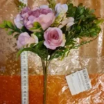 Luxurious Autumn White Silk Roses Bouquet for Timeless Elegance photo review