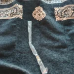 Elegant Black Geometric Prayer Mat - Fade Resistant & Washable photo review