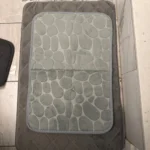 Luxurious Microfiber Pebble Mat for Stylish Home Comfort photo review