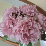 Elegant 5-Piece Hydrangea & Peony Bouquet for Home Decor photo review