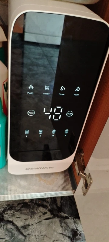 OSWNKW Reverse Osmosis Water Filtration System - 600GPD High Flow, Tankless, Reduced TDS, Compact, 1:2 Drain Ratio, Mineralized photo review