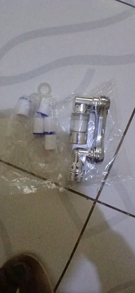 1080° Rotating Water Purification Filter Plastic Faucet Mechanical Arm Spray Head Kitchen Washbasin Extension Tap Aerator Univer photo review