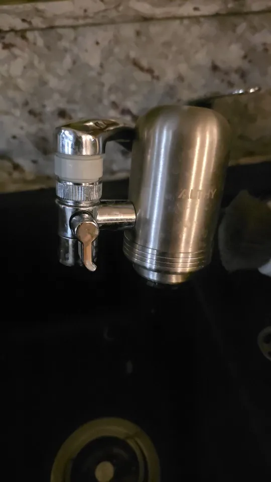 ALTHY Stainless Steel Faucet Tap Water Filter Purifier System, NSF Certified Reduces Lead, Chlorine & Bad Taste Kitchen photo review