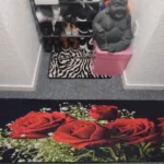 Customizable Cartoon Kitchen Floor Mat - Anti-Slip & Waterproof photo review