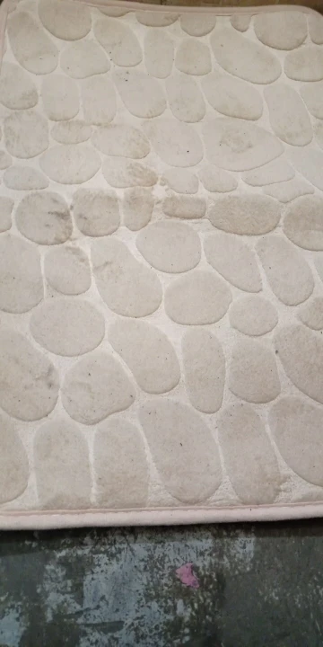 Luxurious Microfiber Pebble Mat for Stylish Home Comfort photo review