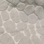 Luxurious Microfiber Pebble Mat for Stylish Home Comfort photo review