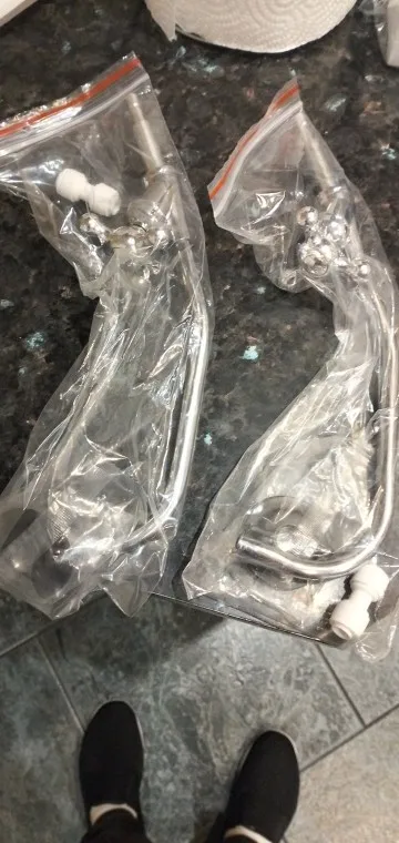 304 Stainless Steel Kitchen Water Faucet Chrome Plated 1/4 Inch Connect Reverse Osmosis Faucet For Drinking Water Purifier photo review