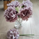 Elegant 5-Piece Hydrangea & Peony Bouquet for Home Decor photo review