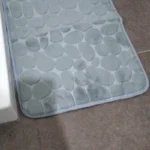 Luxurious Microfiber Pebble Mat for Stylish Home Comfort photo review