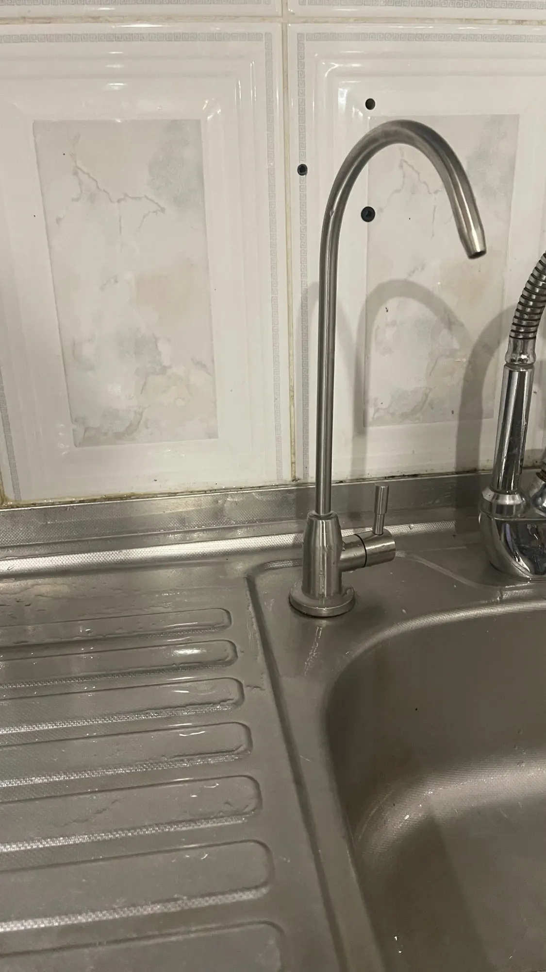 304 Stainless Steel Kitchen Water Faucet Chrome Plated 1/4 Inch Connect Reverse Osmosis Faucet For Drinking Water Purifier photo review