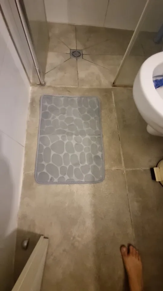 Luxurious Microfiber Pebble Mat for Stylish Home Comfort photo review