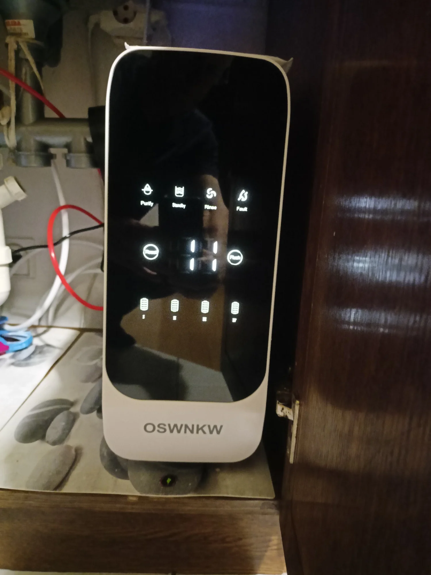 OSWNKW Reverse Osmosis Water Filtration System - 600GPD High Flow, Tankless, Reduced TDS, Compact, 1:2 Drain Ratio, Mineralized photo review