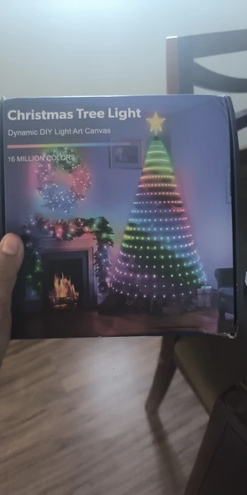 RGB Christmas Tree Star Lights with Remote Control Magic photo review