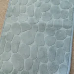 Luxurious Microfiber Pebble Mat for Stylish Home Comfort photo review