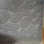 Luxurious Microfiber Pebble Mat for Stylish Home Comfort photo review