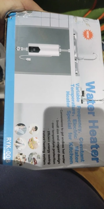 ZARTSEN Instant Water Heater - Fast & Portable Hot Water Solution photo review