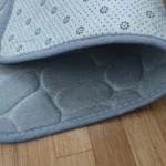 Luxurious Microfiber Pebble Mat for Stylish Home Comfort photo review