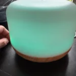 Wood Grain Aroma Diffuser: Soothing Mist & Night Lights photo review