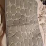 Luxurious Microfiber Pebble Mat for Stylish Home Comfort photo review
