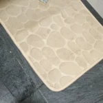Luxurious Microfiber Pebble Mat for Stylish Home Comfort photo review