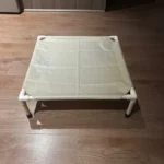 Portable Elevated Dog Bed for Camping & Travel Comfort photo review