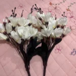 Elegant Magnolia Silk Flower Set - 5 Forks, 20 Heads for Home Decor photo review