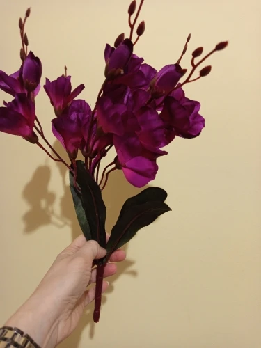 Elegant Magnolia Silk Flower Set - 5 Forks, 20 Heads for Home Decor photo review