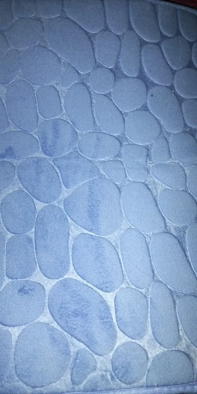 Luxurious Microfiber Pebble Mat for Stylish Home Comfort photo review