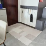 Custom Modern Geometric Rug: Non-Slip, Water-Block, Easy Care photo review