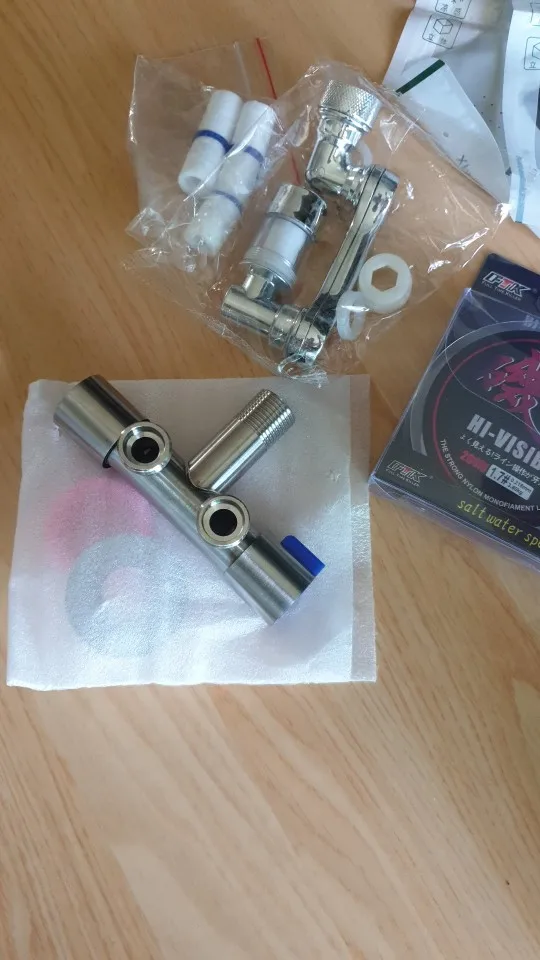 1080° Rotating Water Purification Filter Plastic Faucet Mechanical Arm Spray Head Kitchen Washbasin Extension Tap Aerator Univer photo review