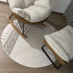 Soft Modern Geometric Rug: Plush Comfort for Living Spaces photo review