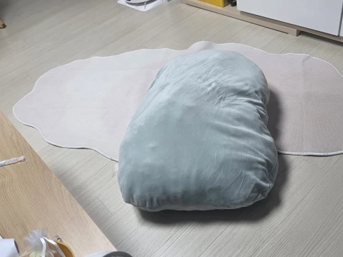 Modern Striped Polyester Rug - Easy Clean Custom Living Room photo review